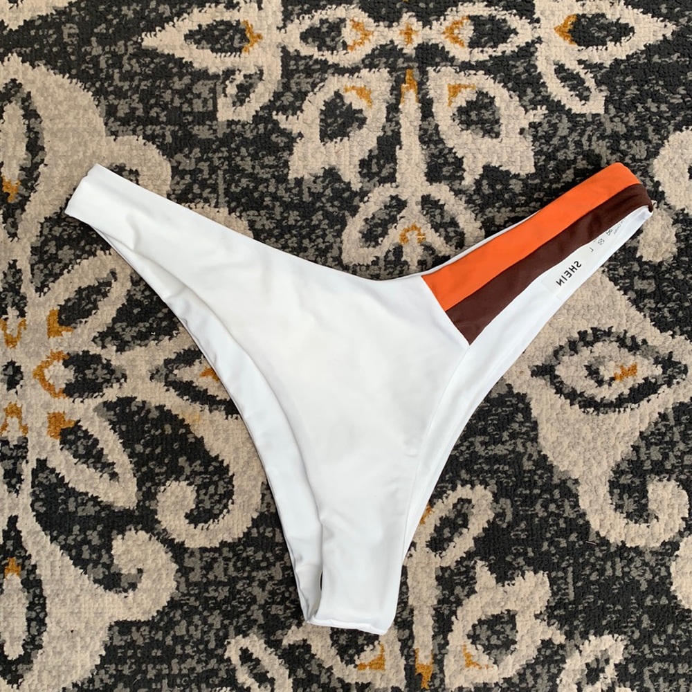 White Shein Bikini Bottoms ONLY